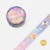 BGM pastel toned celestial themed washi tape