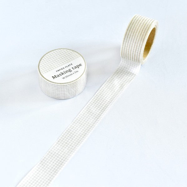 Papier Platz - Washi Tape - Camel Check