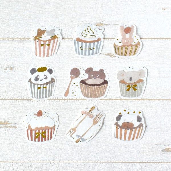 Papier Platz - Planner Sticker - Flake Seal - Cupcake