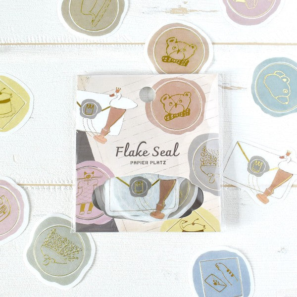 Papier Platz - Planner Sticker - Flake Seal - Sealing Stamp