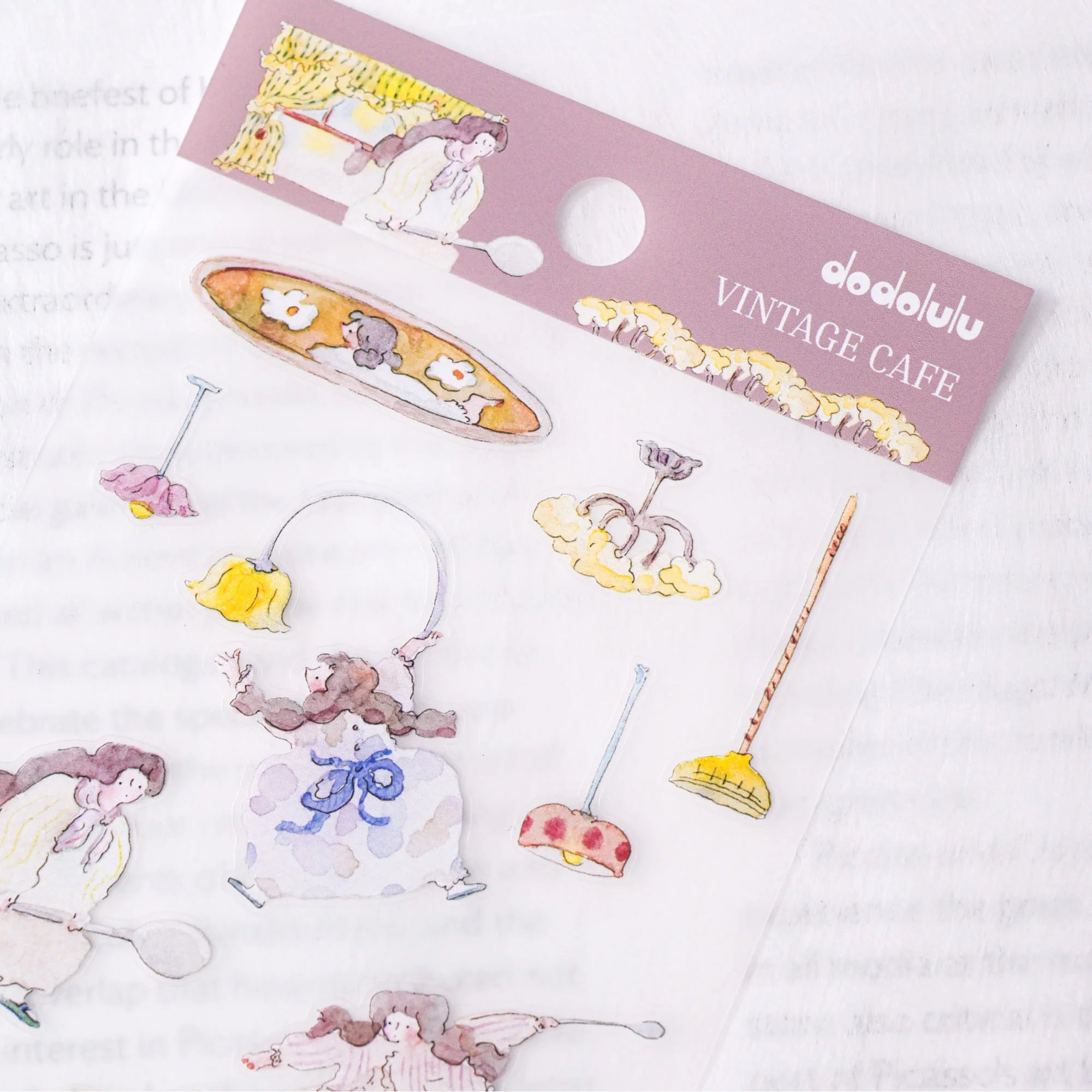 Dodolulu - Planner Sticker - Vintage Cafe