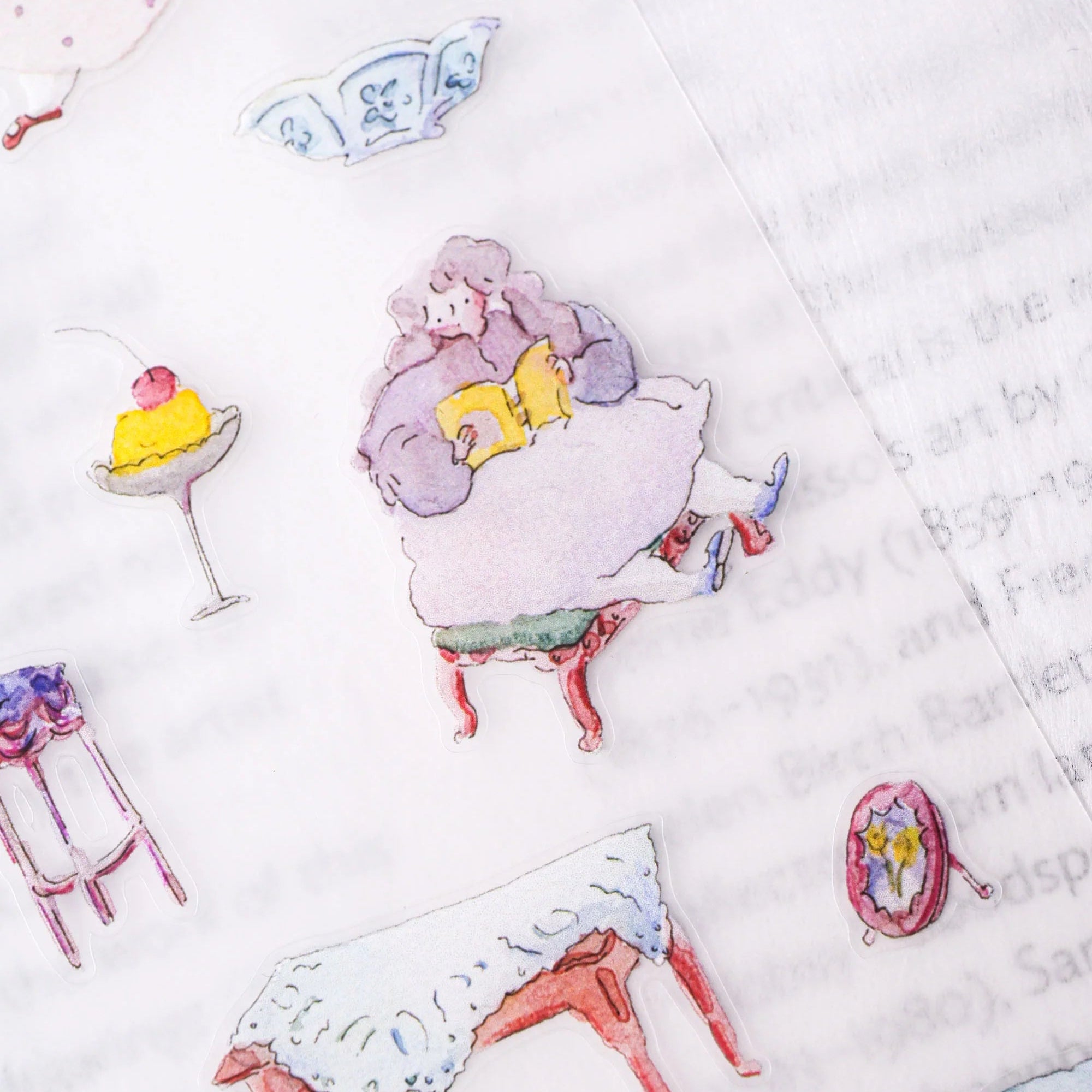 Dodolulu - Planner Sticker - Vintage Cafe
