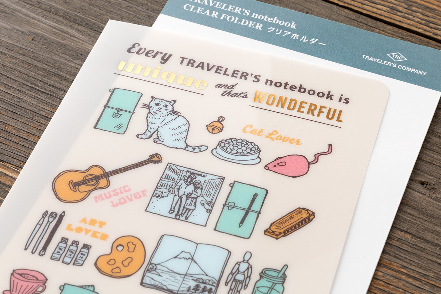 Traveler's Company - 2027 Diary - Insert - Regular - Clear Folder