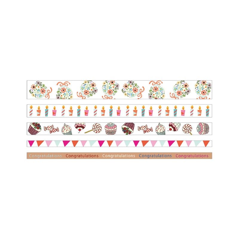 Seal-do - Washi Tape - Celebration