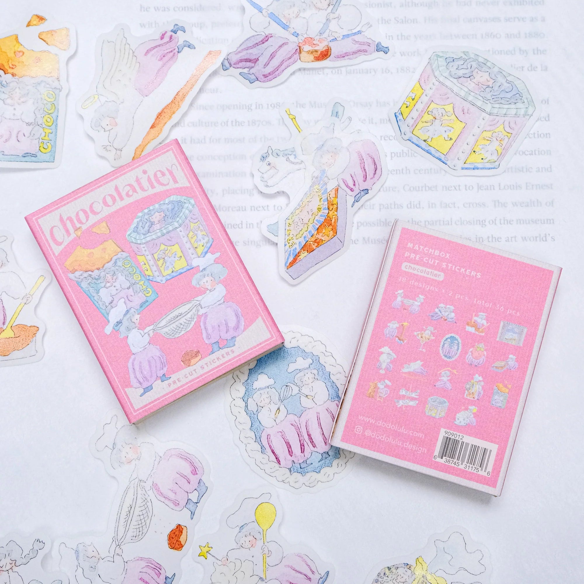 Dodolulu - Planner Sticker Matchbox - Chocolatier (12)