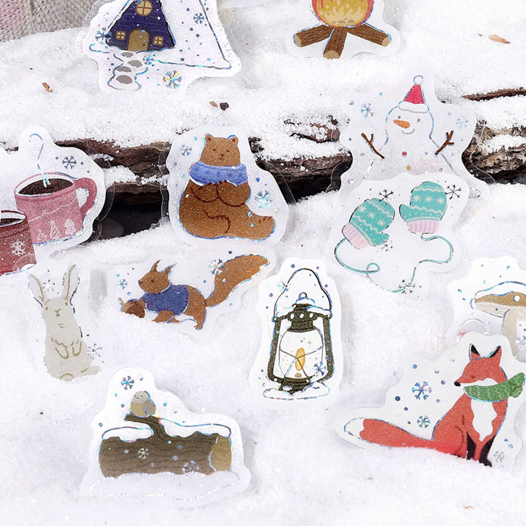 BGM - Planner Sticker - Flake Seal - 2025 Winter Limited - Winter Arrival <Outgoing>