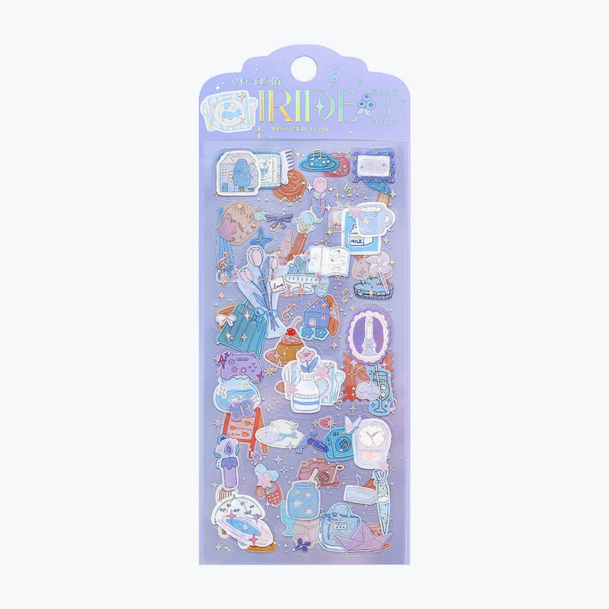 BGM - Planner Sticker - Clear PET - Iride Vol. 5 - Sparkling Accessories