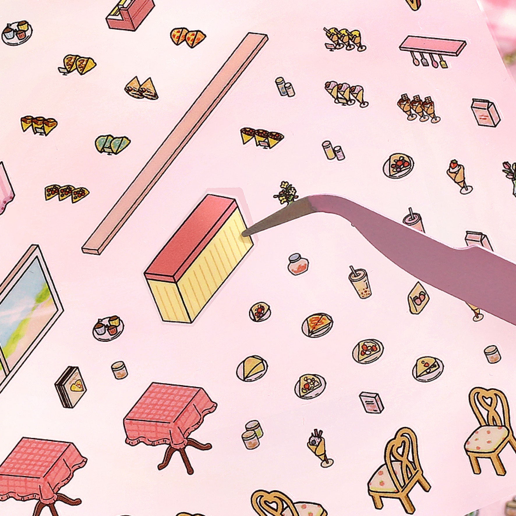BGM - Planner Sticker - 2.5D Stickers - Vol. 3 - Crepes