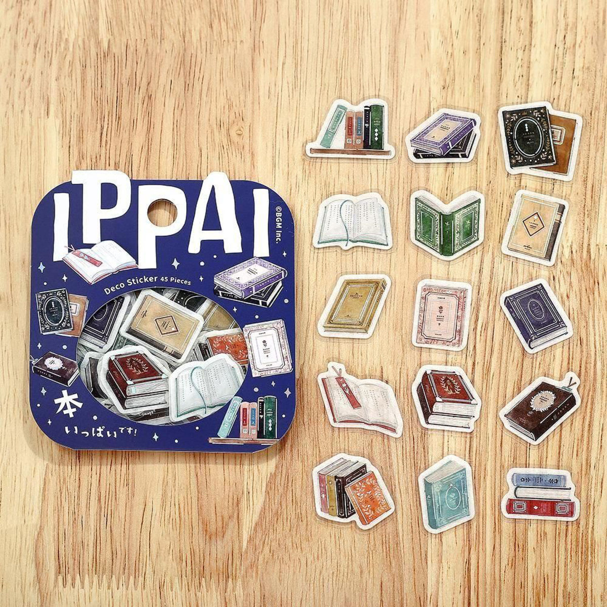 BGM - Planner Sticker - Flake Seal - Ippai - Books