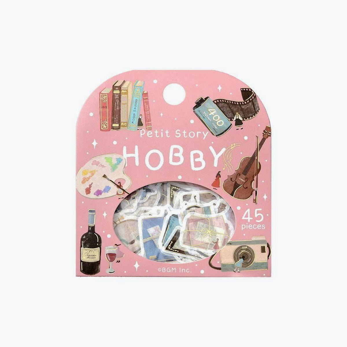 BGM - Planner Sticker - Flake Seal - Petit Story - Hobby