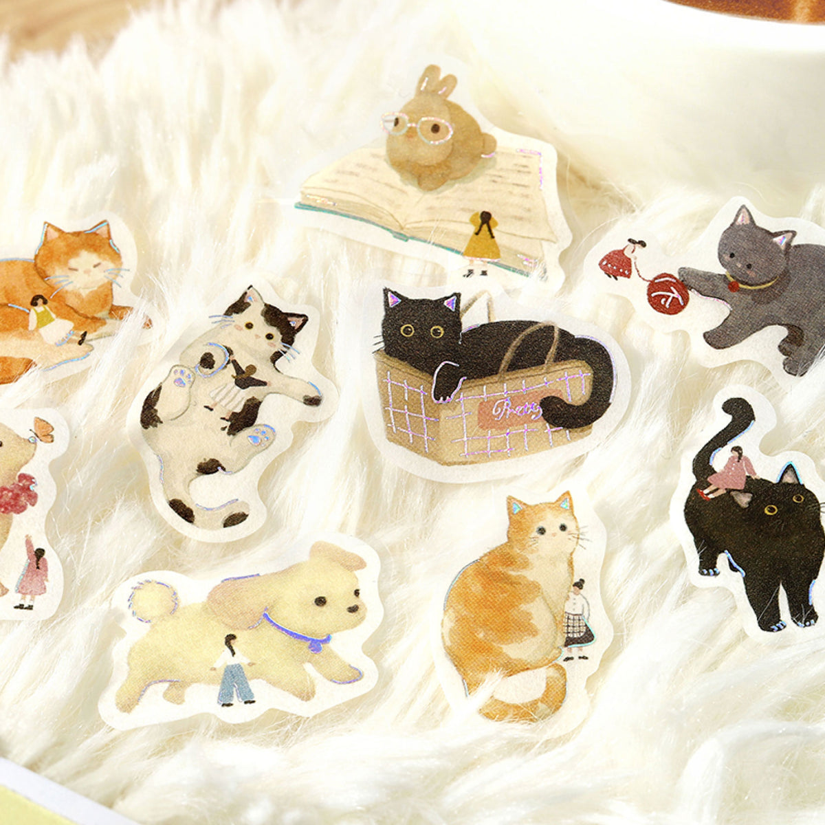 BGM - Planner Sticker - Flake Seal - Petit Story - Animal