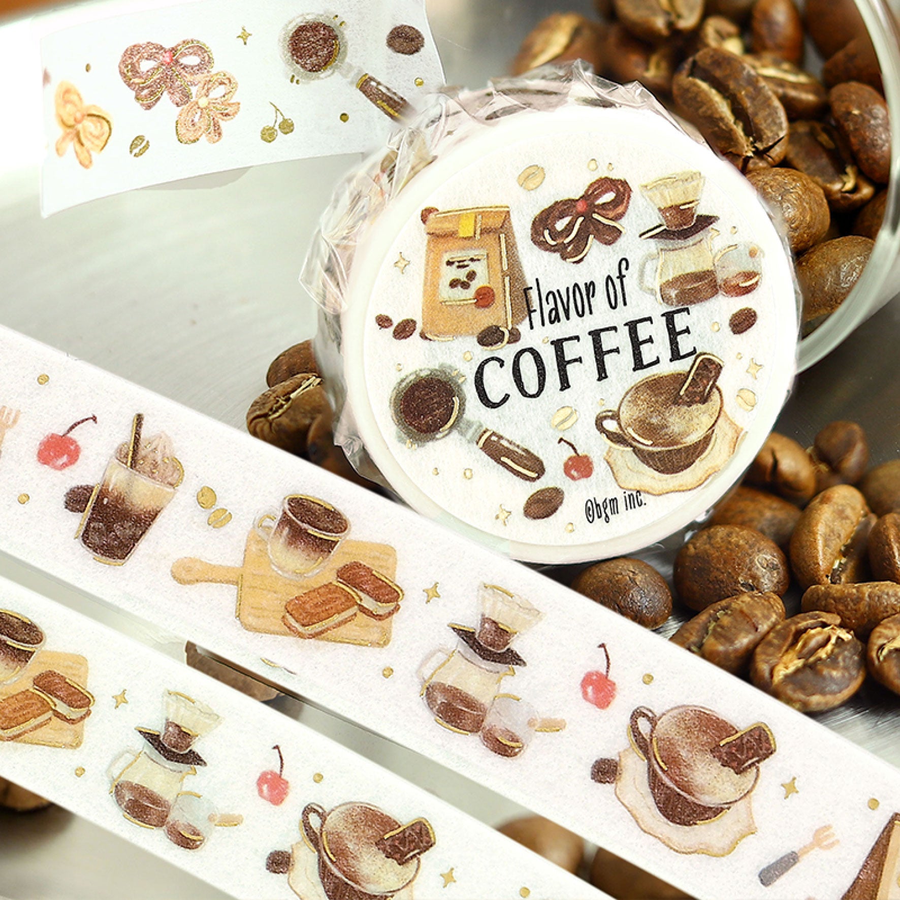 BGM - Washi Tape - Flavor of - Coffee