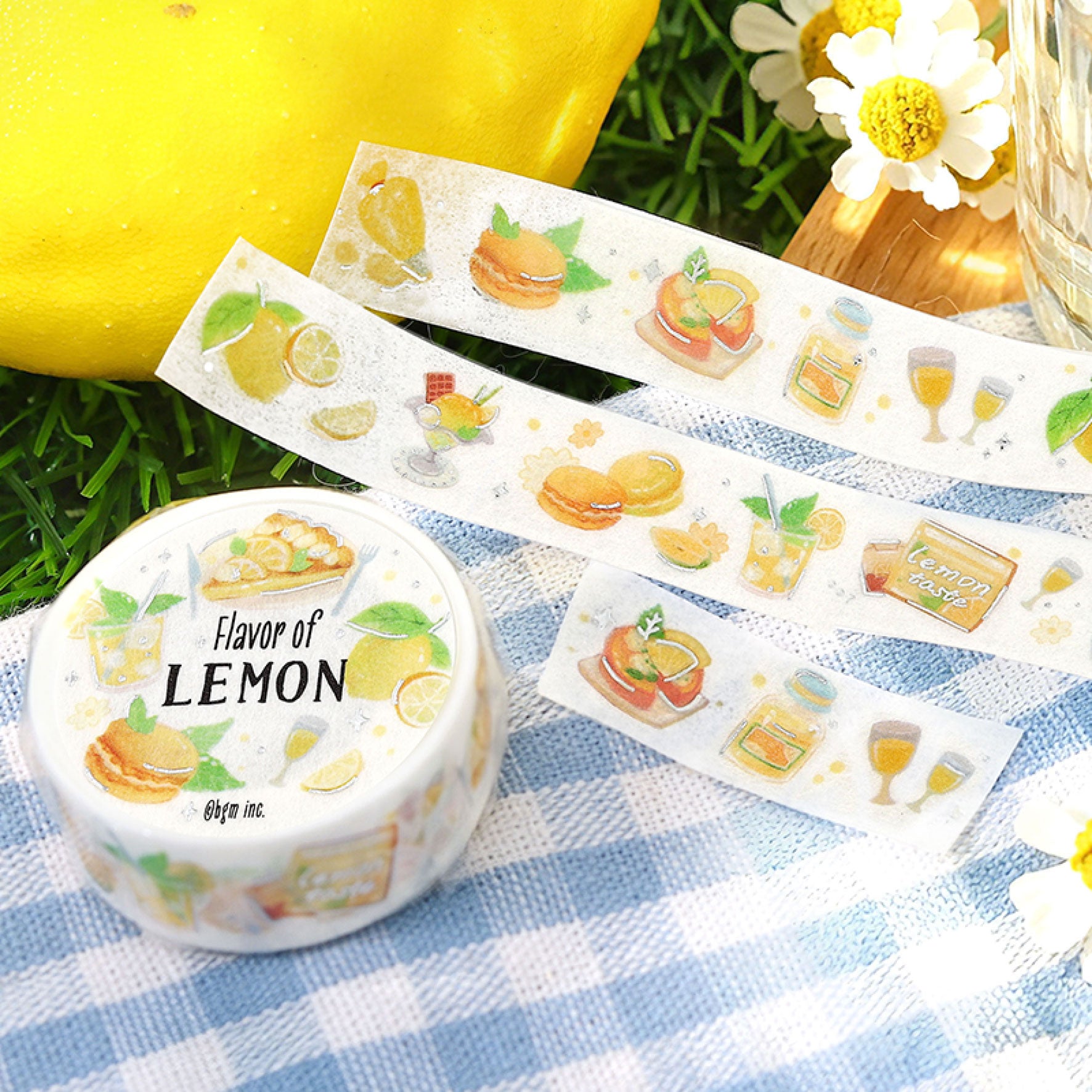 BGM - Washi Tape - Flavor of - Lemon