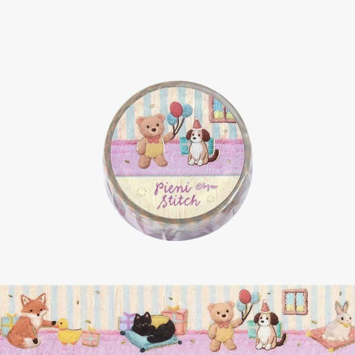 BGM - Washi Tape - Pieni Stitch - Tiny Party