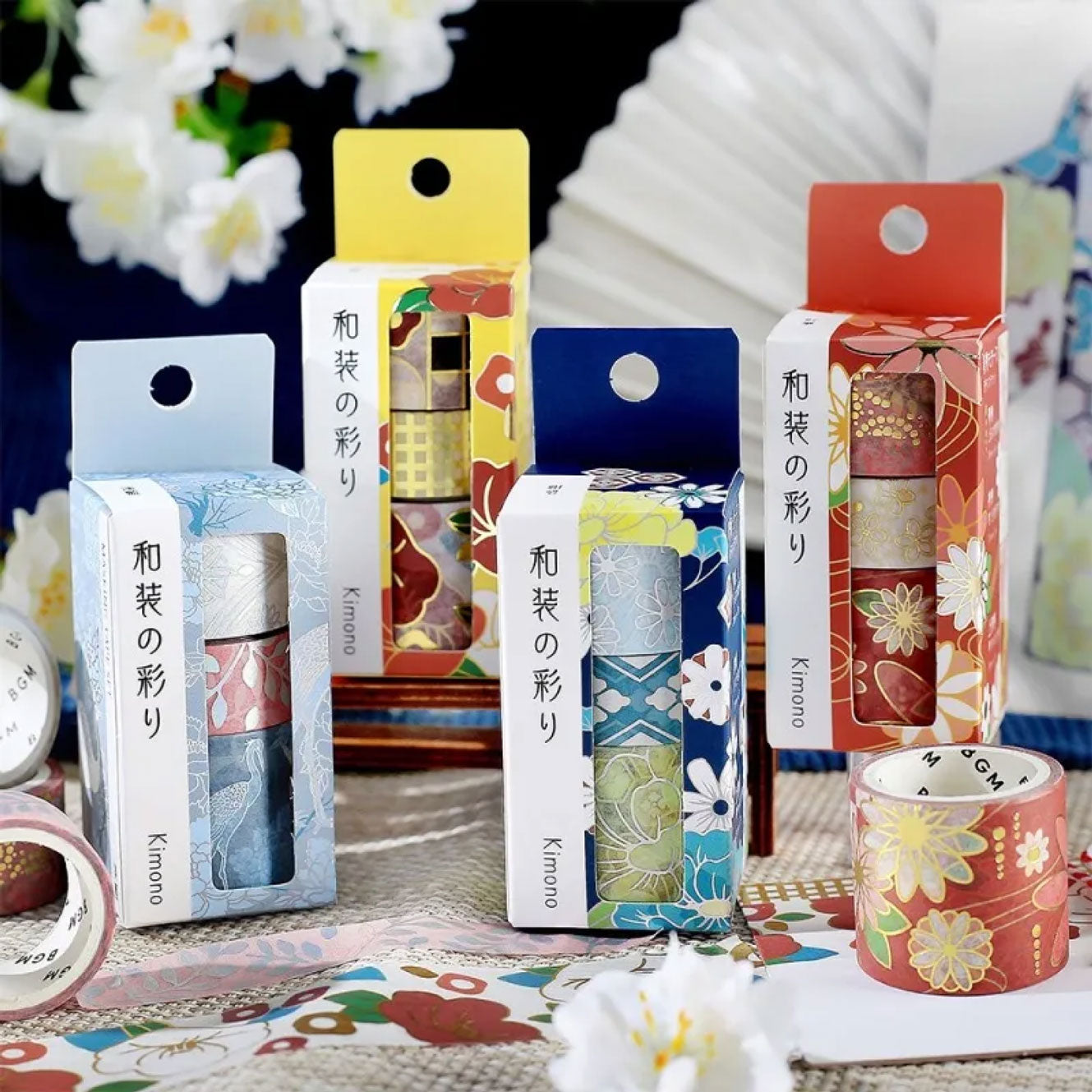 BGM - Washi Tape Set - Kimono - Set 1 <Outgoing>