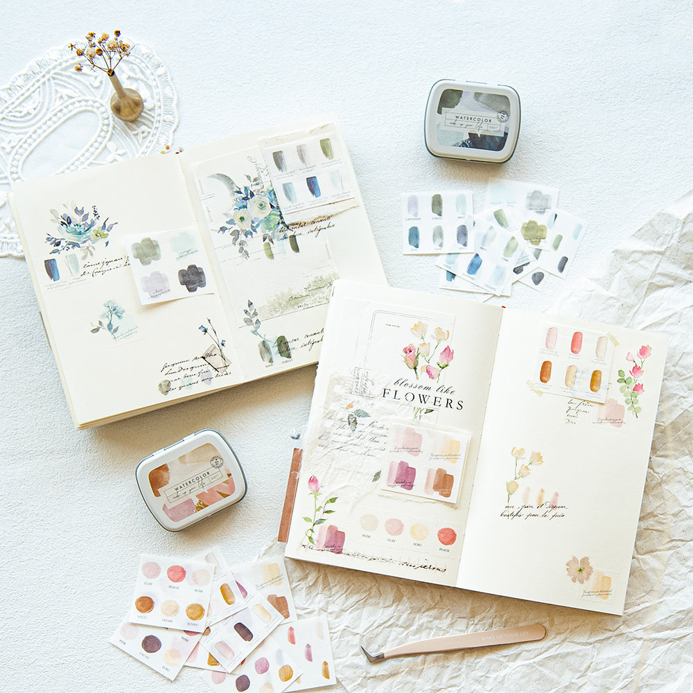 MU Lifestyle - Planner Sticker - Mini Tin Palette - #06