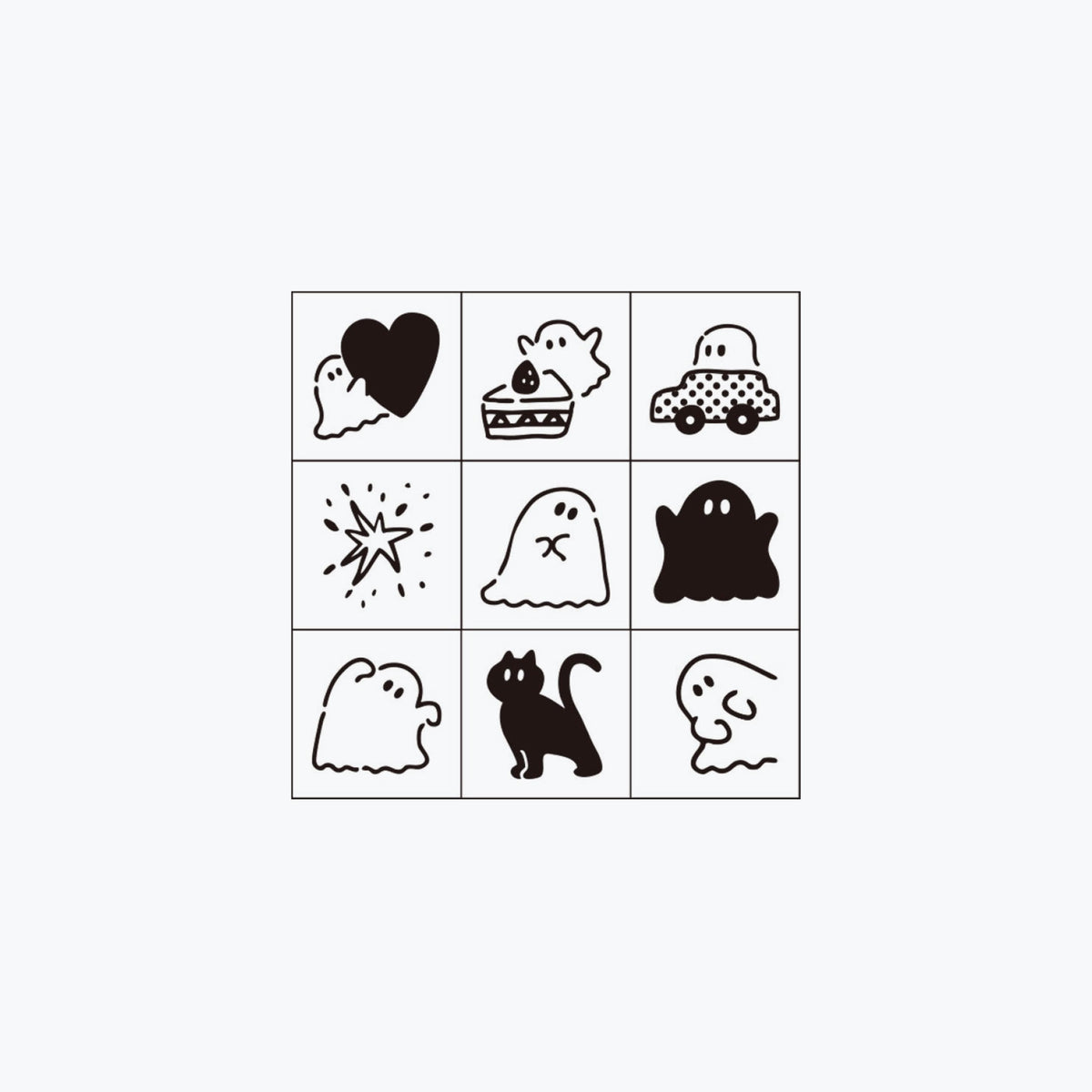 Beverly - Stamps - Mini Set - Obake