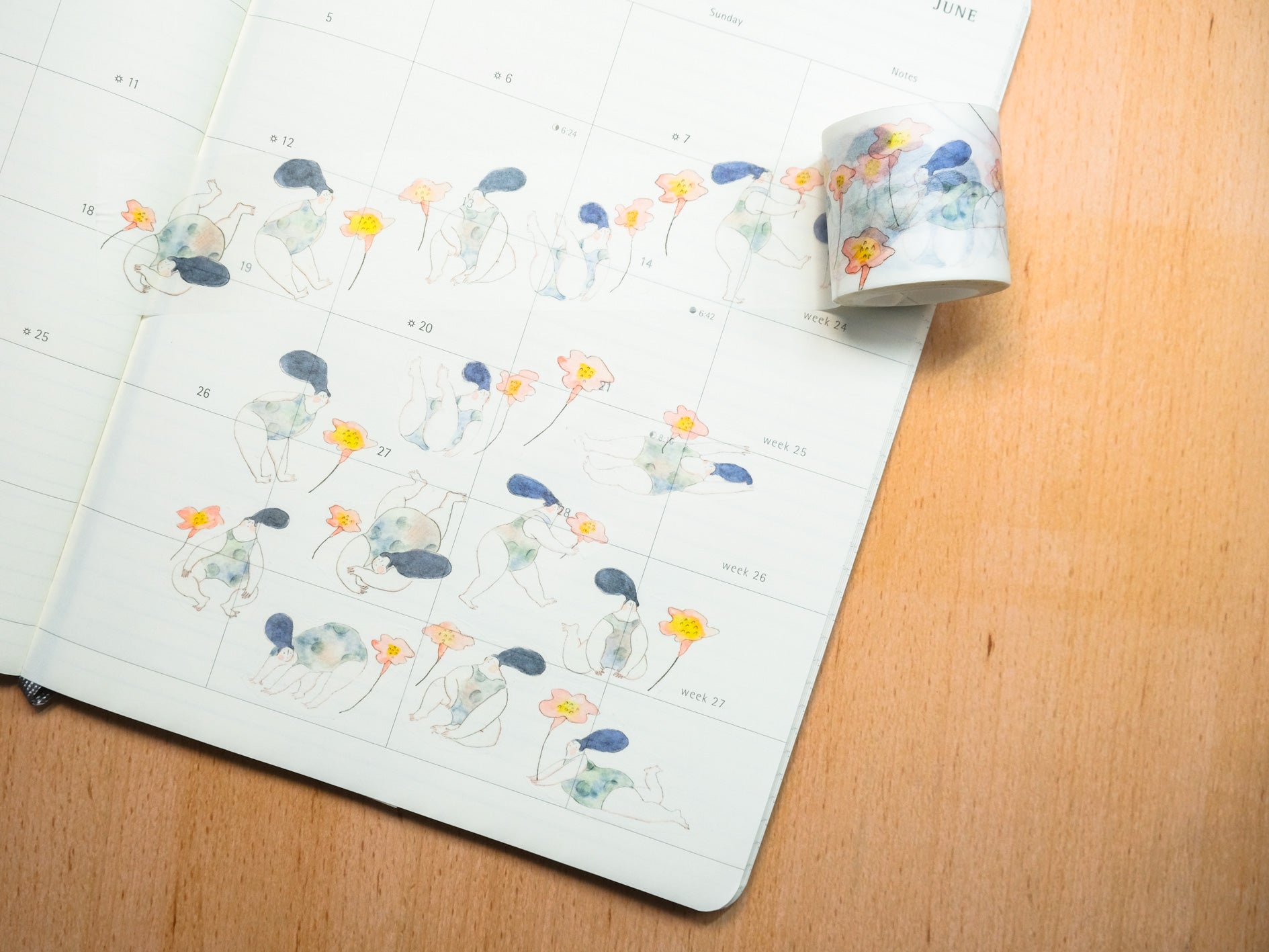 Dodolulu - Washi Tape - Planting