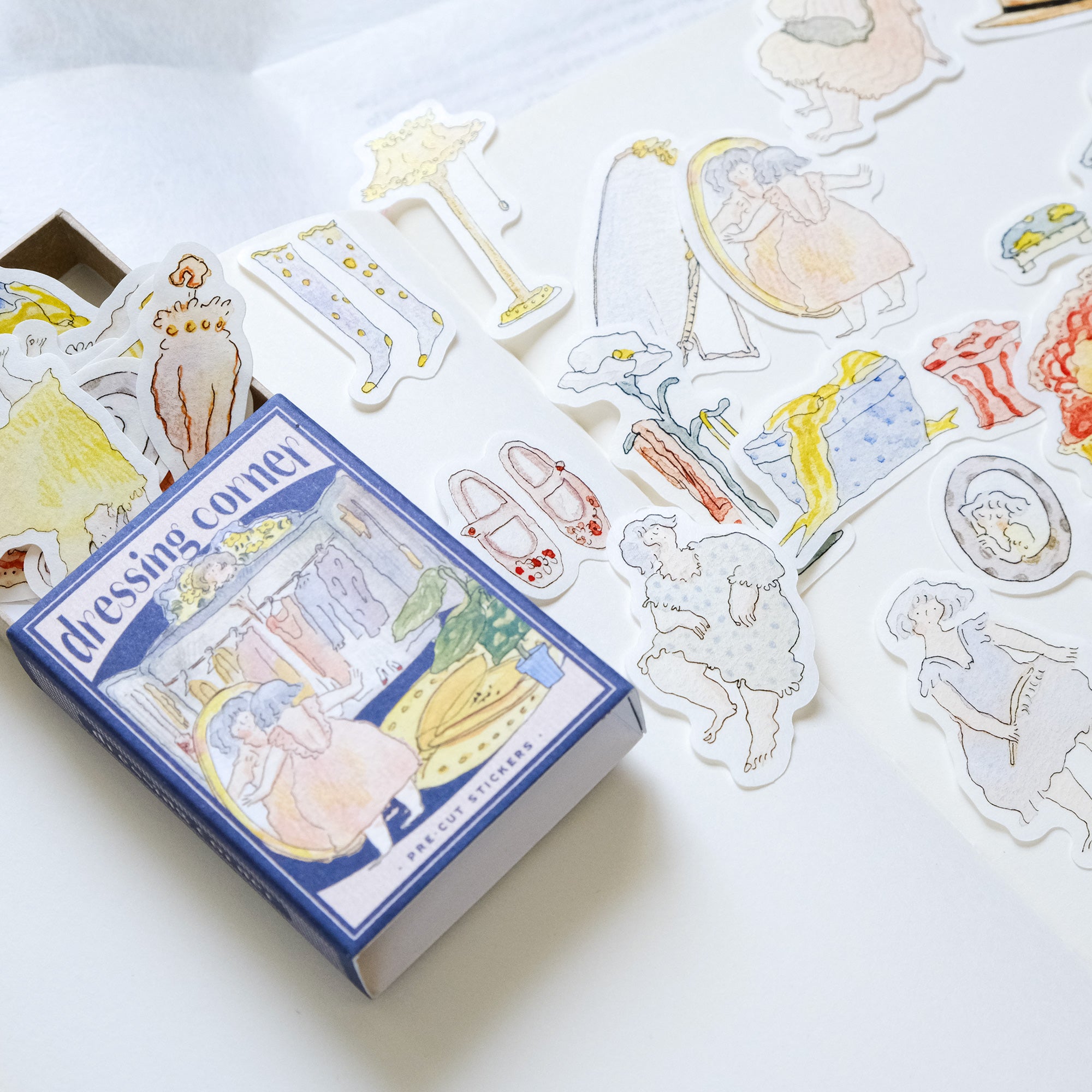 Dodolulu - Planner Sticker Matchbox - Dressing Corner (01)