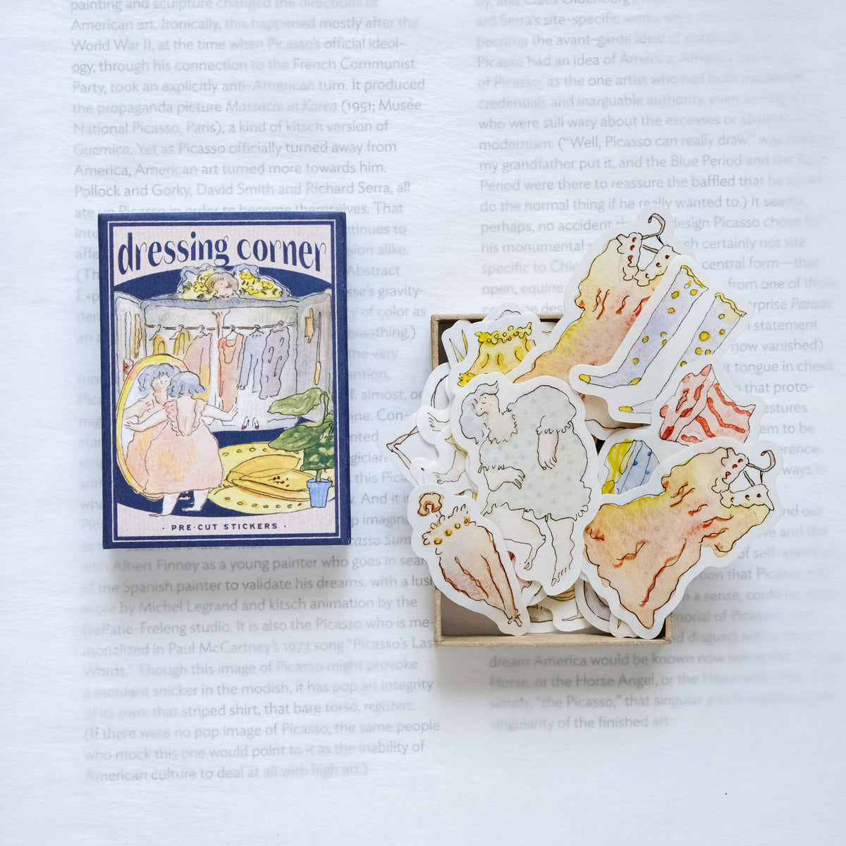 Dodolulu - Planner Sticker Matchbox - Dressing Corner