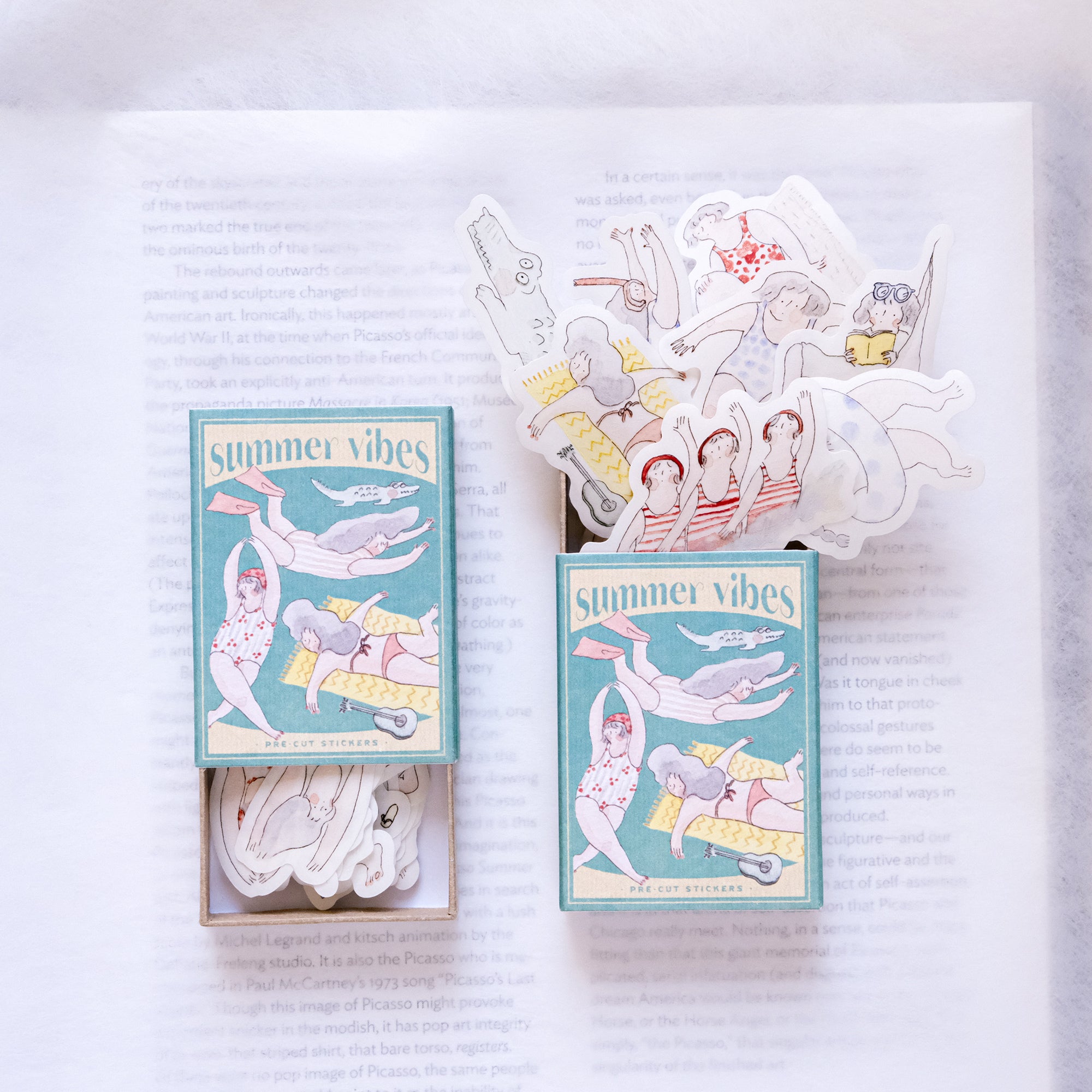 Dodolulu - Planner Sticker Matchbox - Summer Vibes (04)