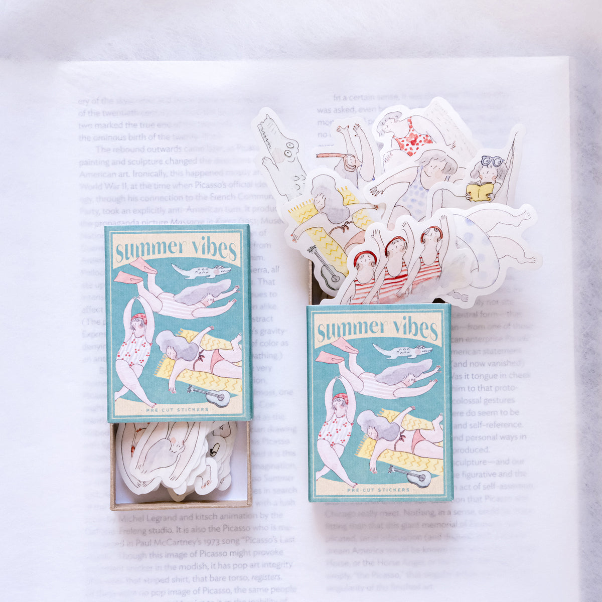 Dodolulu - Planner Sticker Matchbox - Summer Vibes