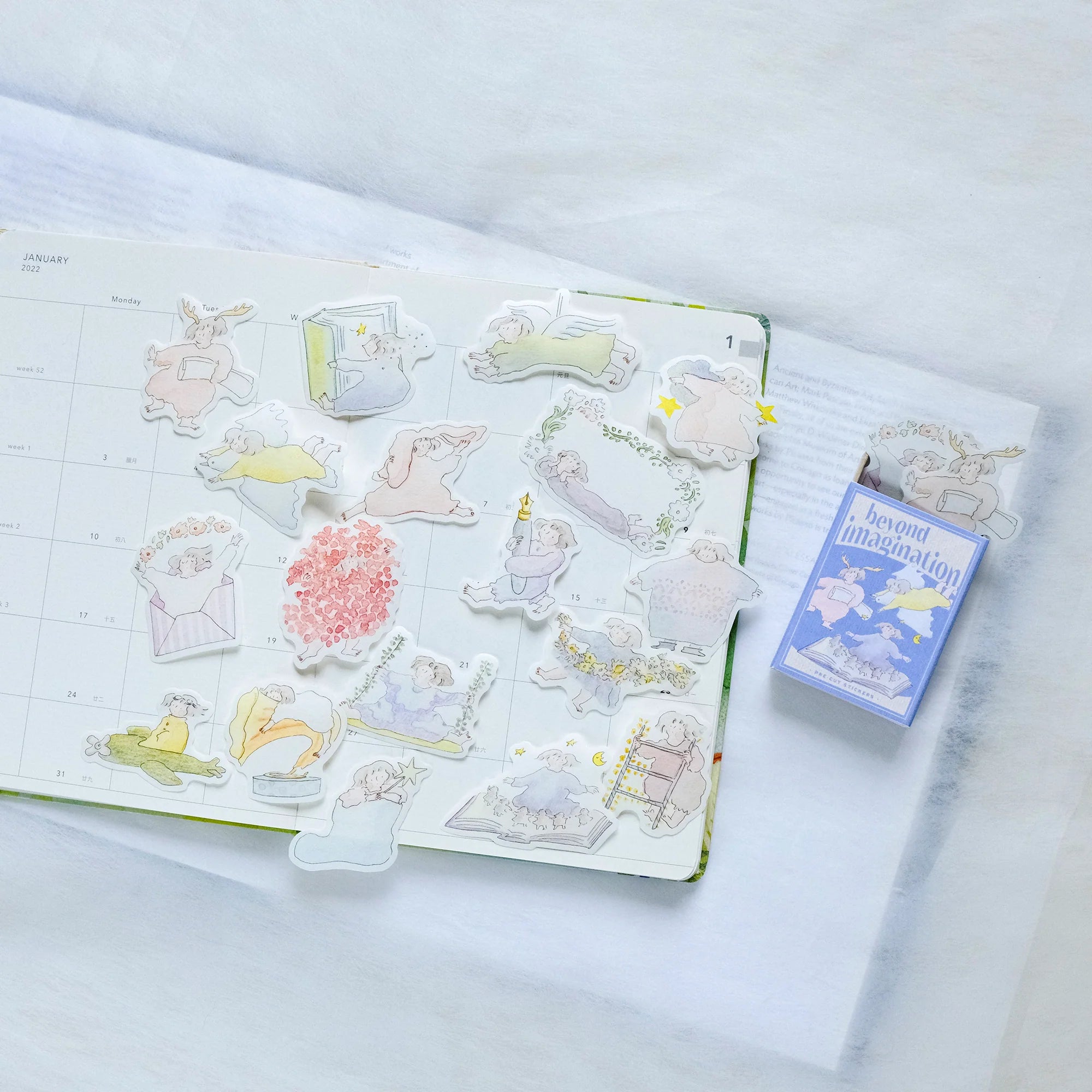 Dodolulu - Planner Sticker Matchbox - Beyond Imagination (06)