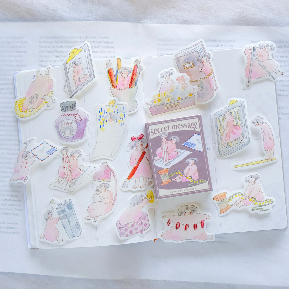 Dodolulu - Planner Sticker Matchbox - Secret Message