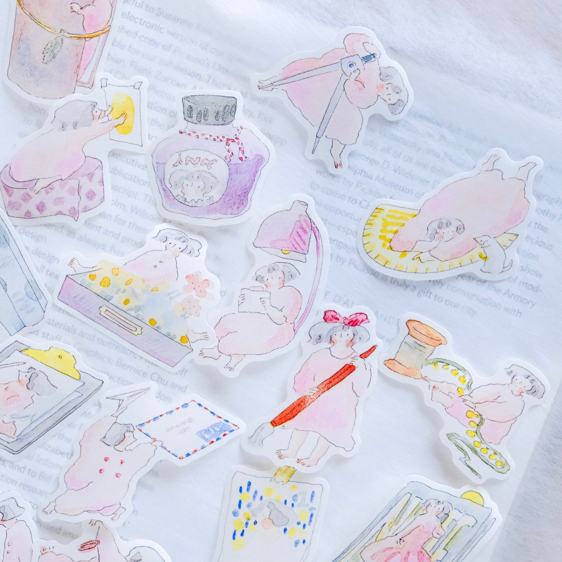 Dodolulu - Planner Sticker Matchbox - Secret Message
