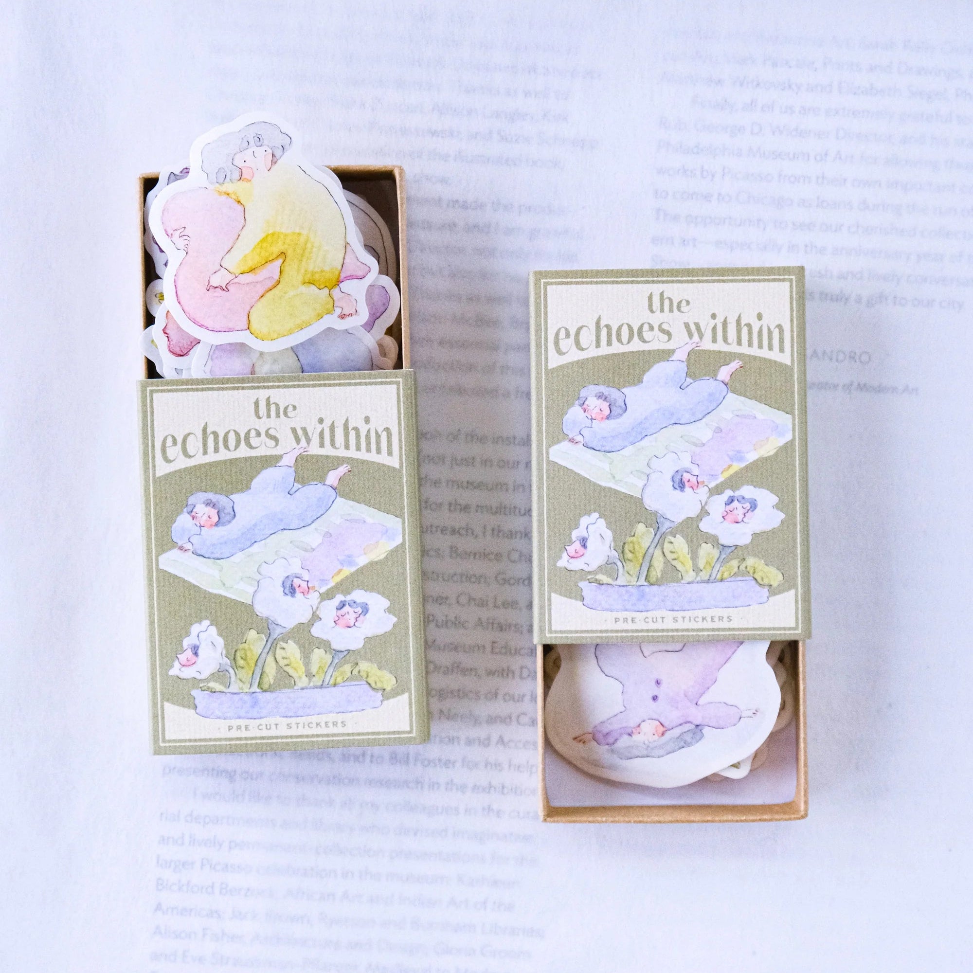 Dodolulu - Planner Sticker Matchbox - The Echoes Within (10)