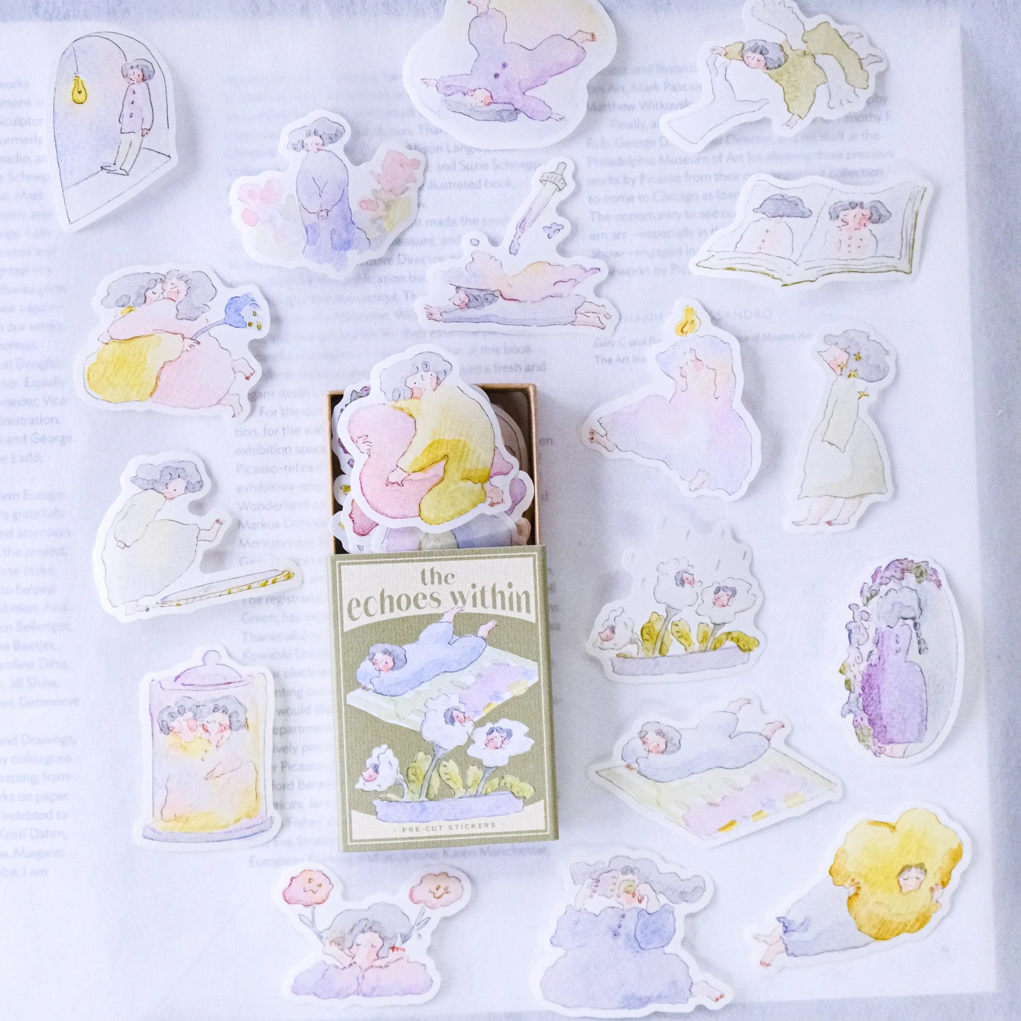 Dodolulu - Planner Sticker Matchbox - The Echoes Within (10)