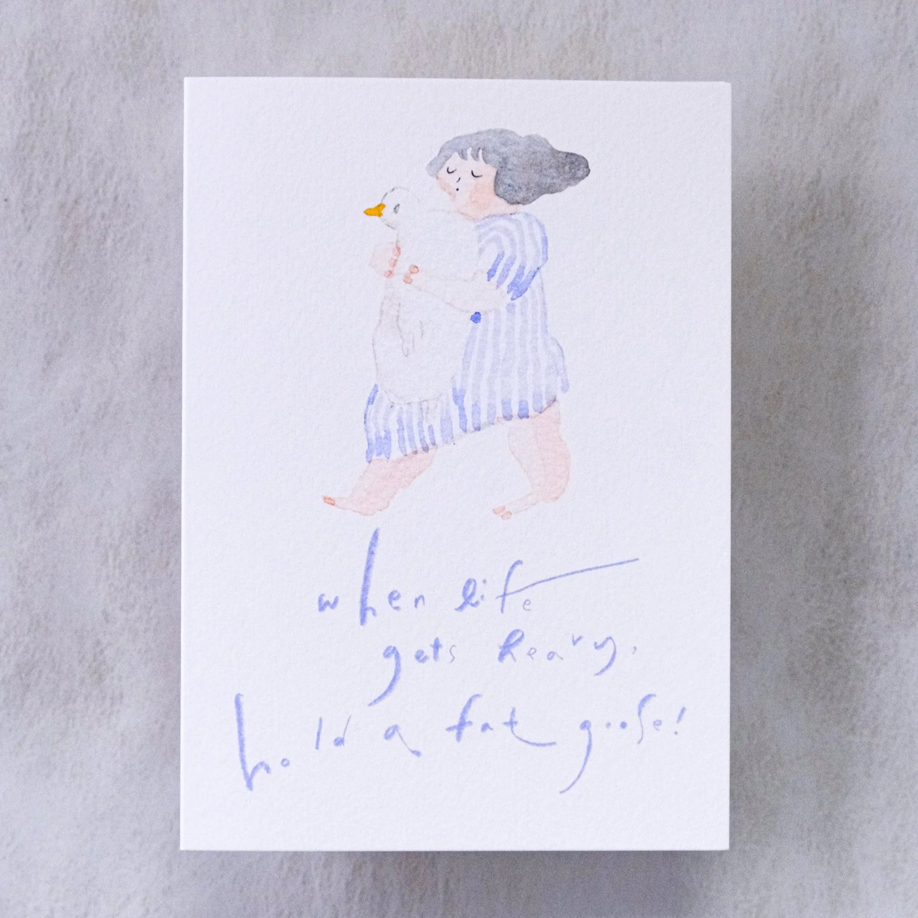 Dodolulu - Card - Hold A Fat Goose