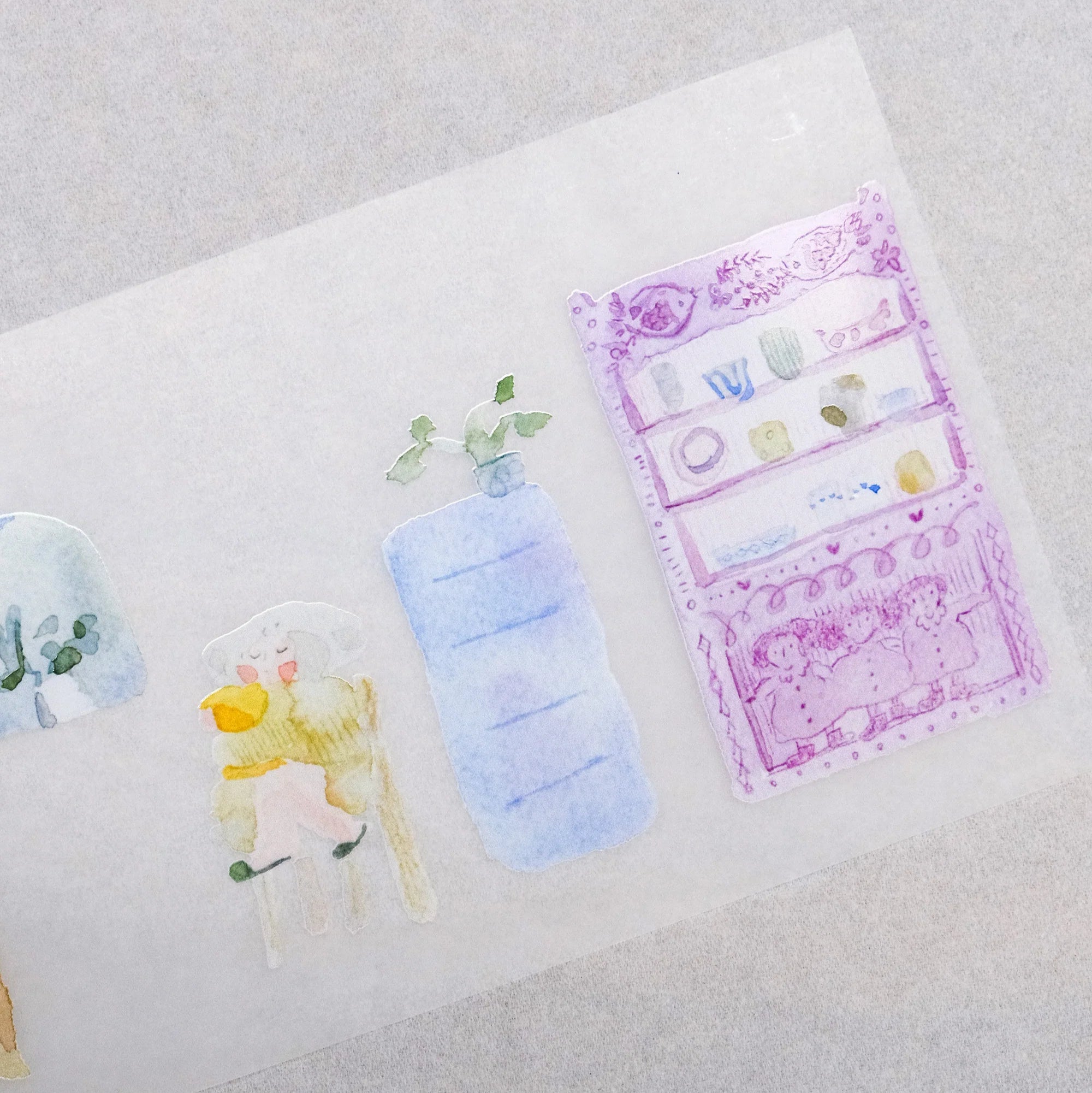 Dodolulu - Washi Tape - A La Table (PET)