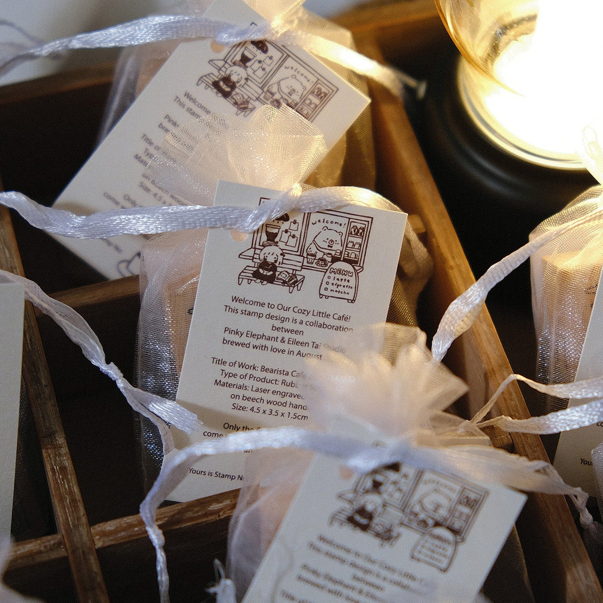 Eileen Tai - Stamp - Bearista Cafe Daydream