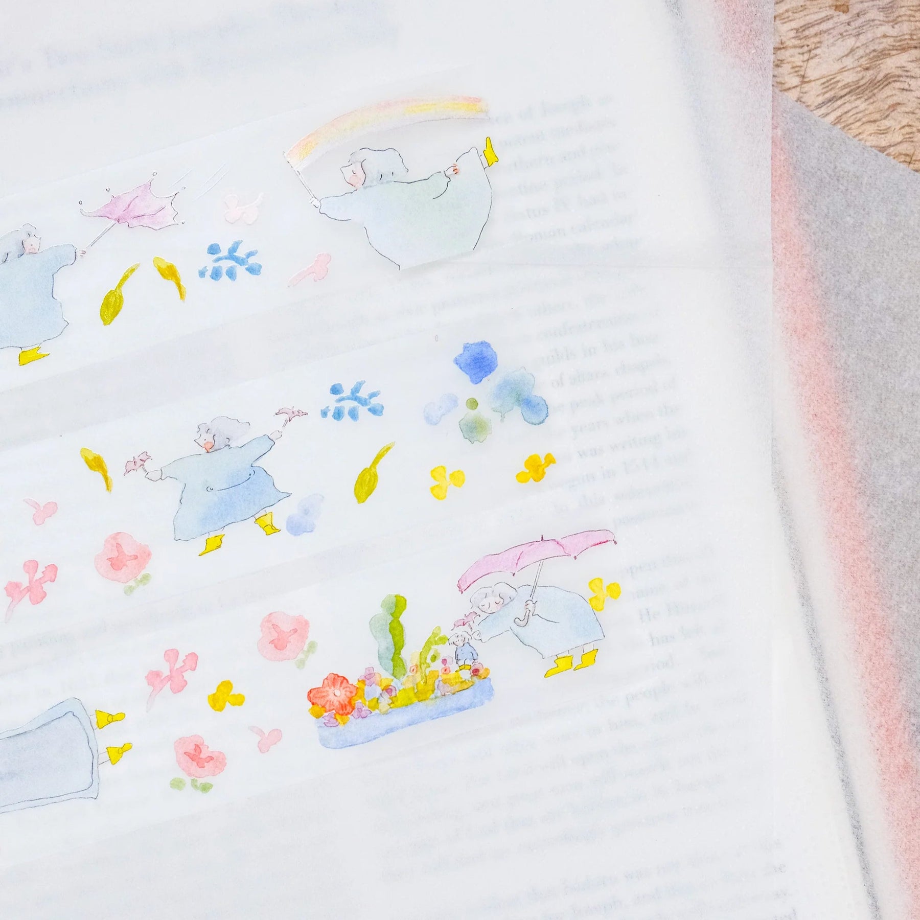 Dodolulu - Washi Tape - Pitter-Patter (PET)