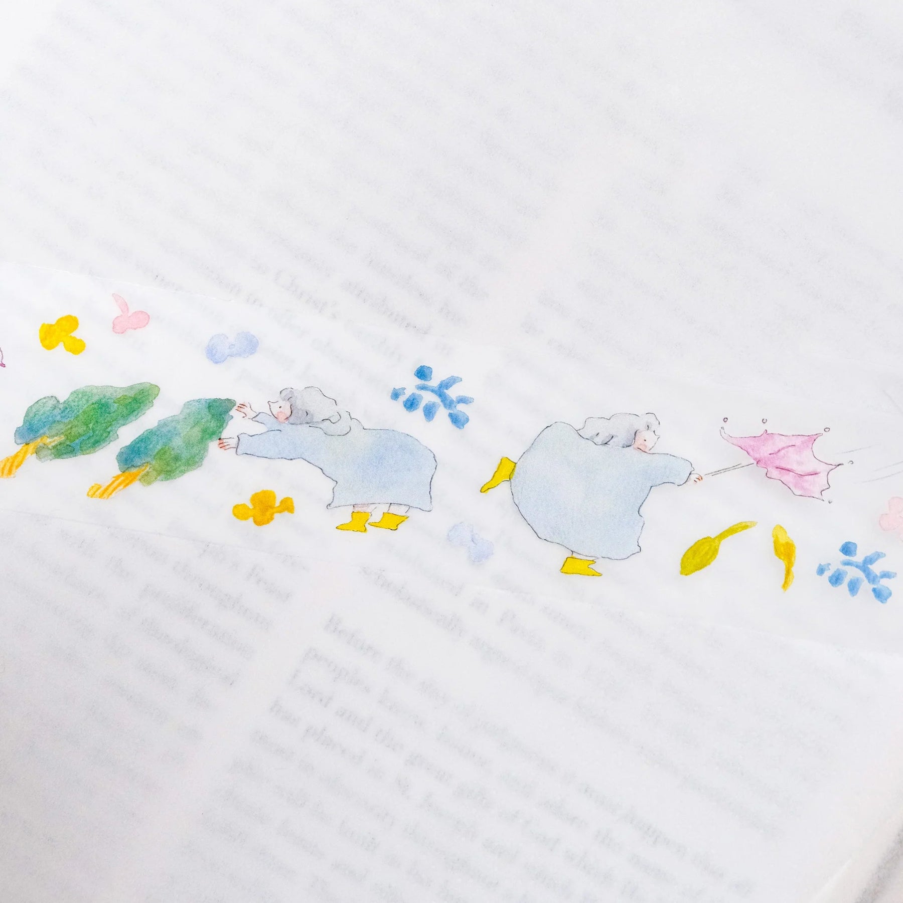 Dodolulu - Washi Tape - Pitter-Patter (PET)