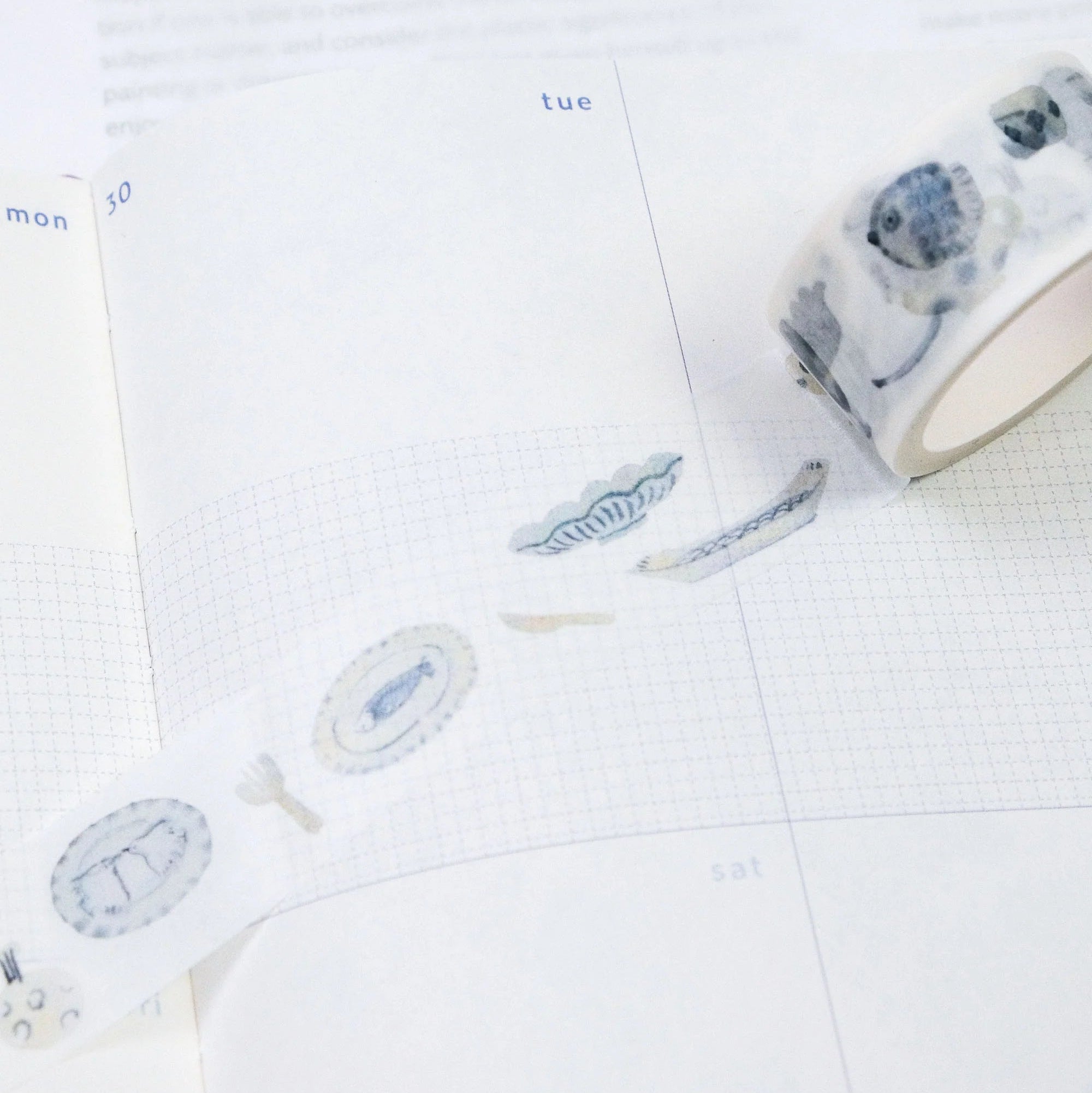 Dodolulu - Washi Tape - Tableware