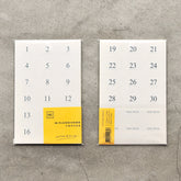 MU Lifestyle - Planner Sticker - Date - #01 <Outgoing>