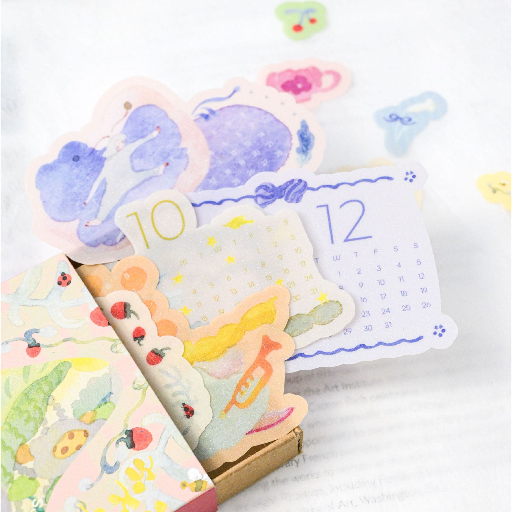 Dodolulu - 2027 Calendar - Calendar Stickers - Monthly