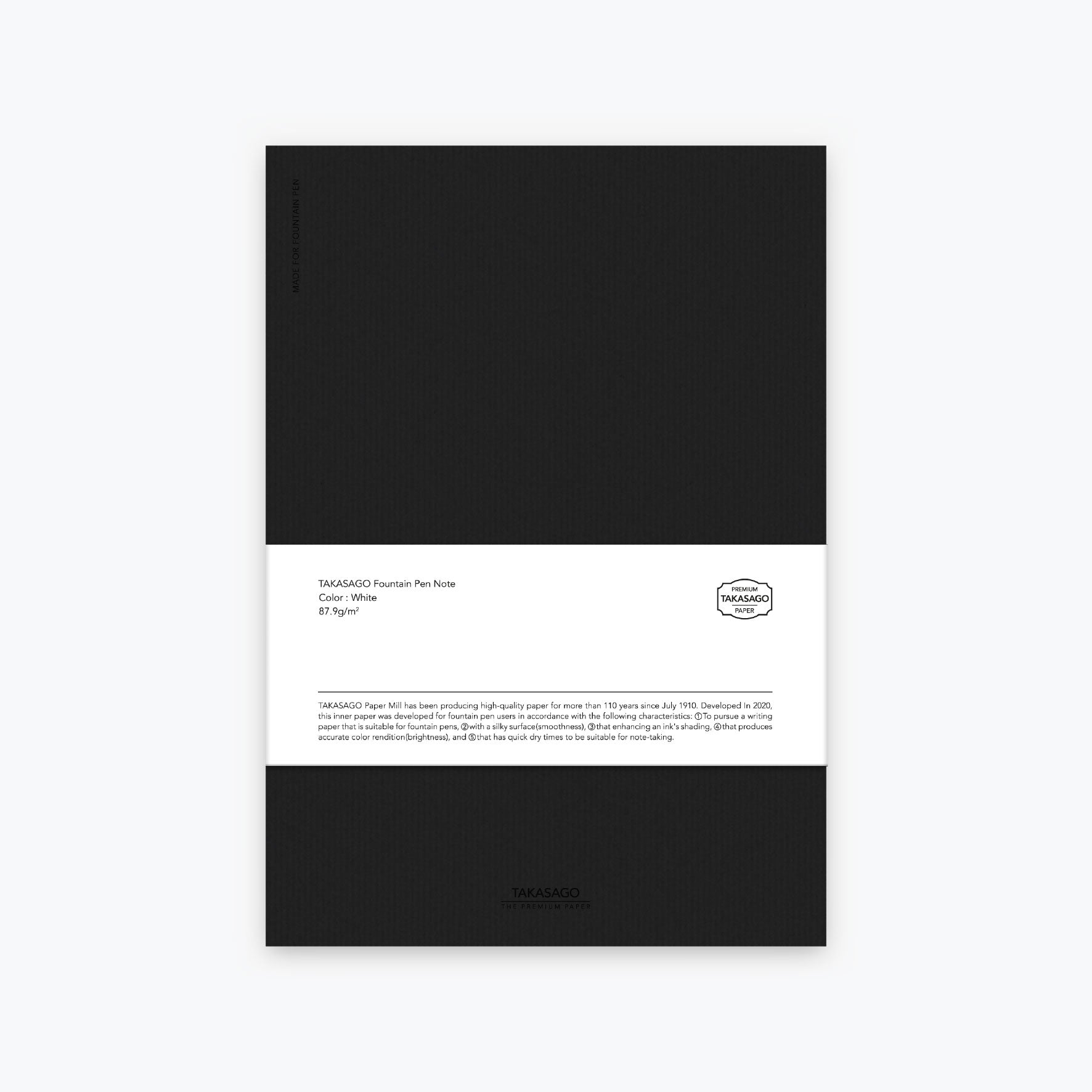 Dominant Industry - Notebook - A5 - Takasago Premium - Grid
