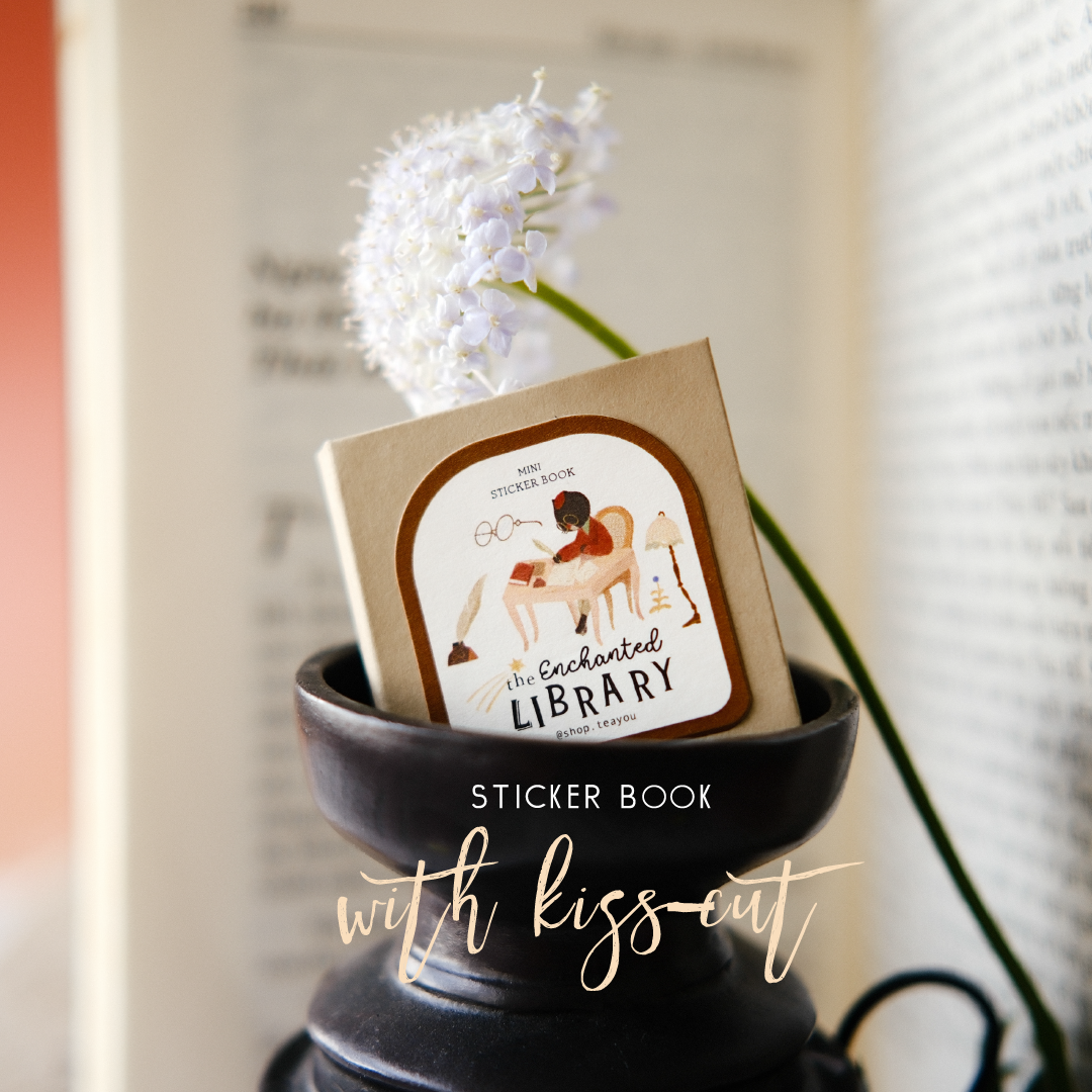 TeaYou - Planner Sticker - The Enchanted Library (Book)