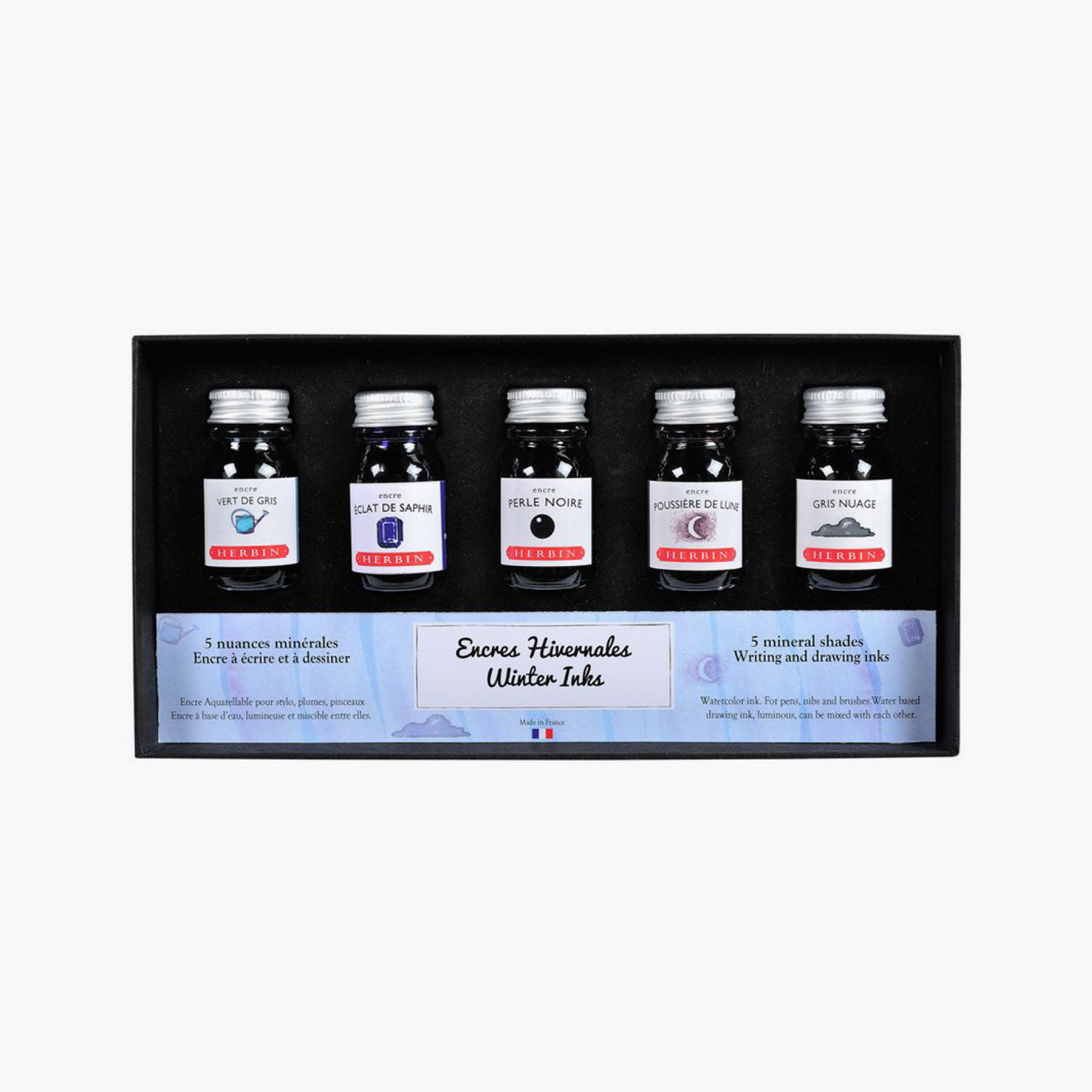 Herbin - Fountain Pen Ink - Seasonal Set - Winter