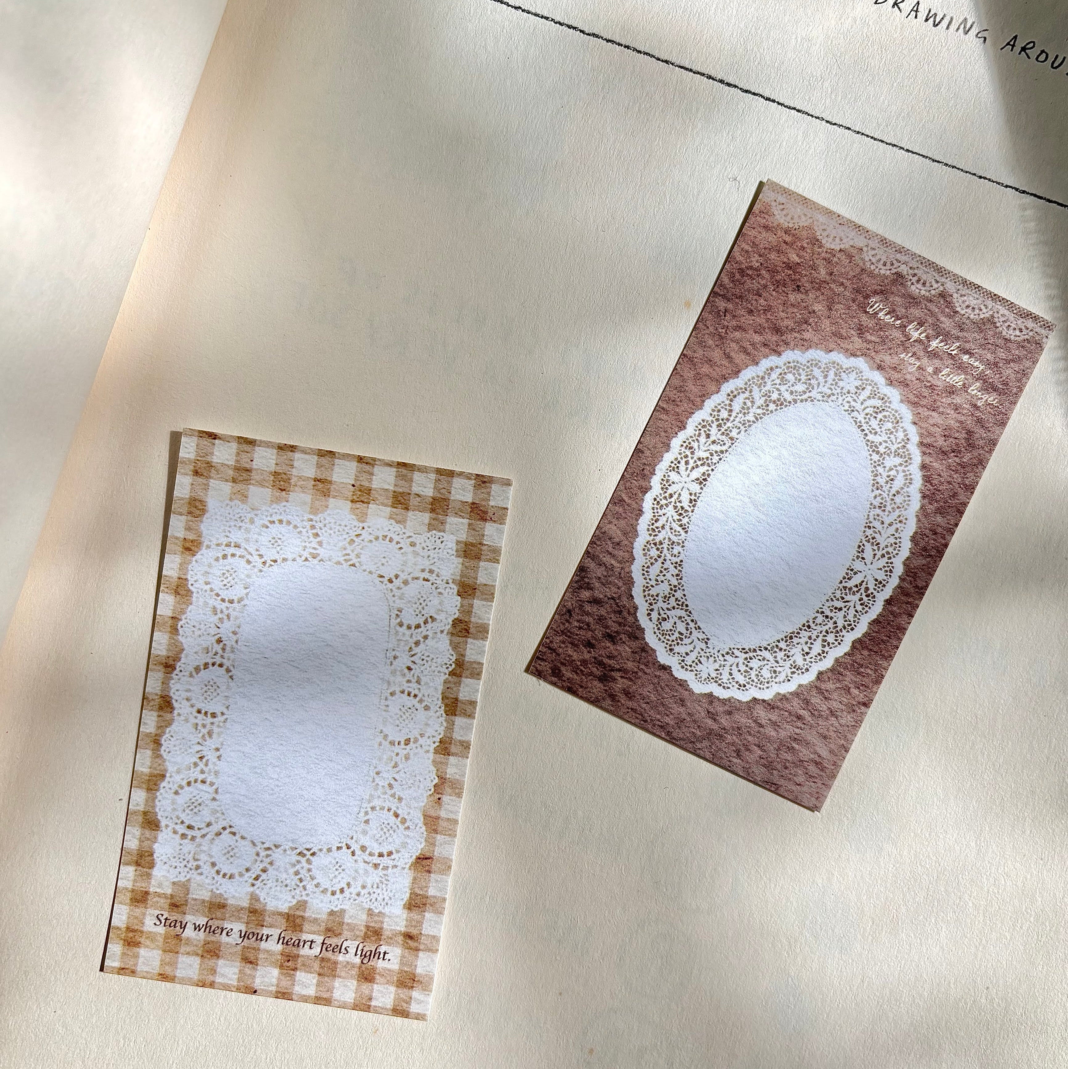 Pion - Loose Sheets - Lace Frame