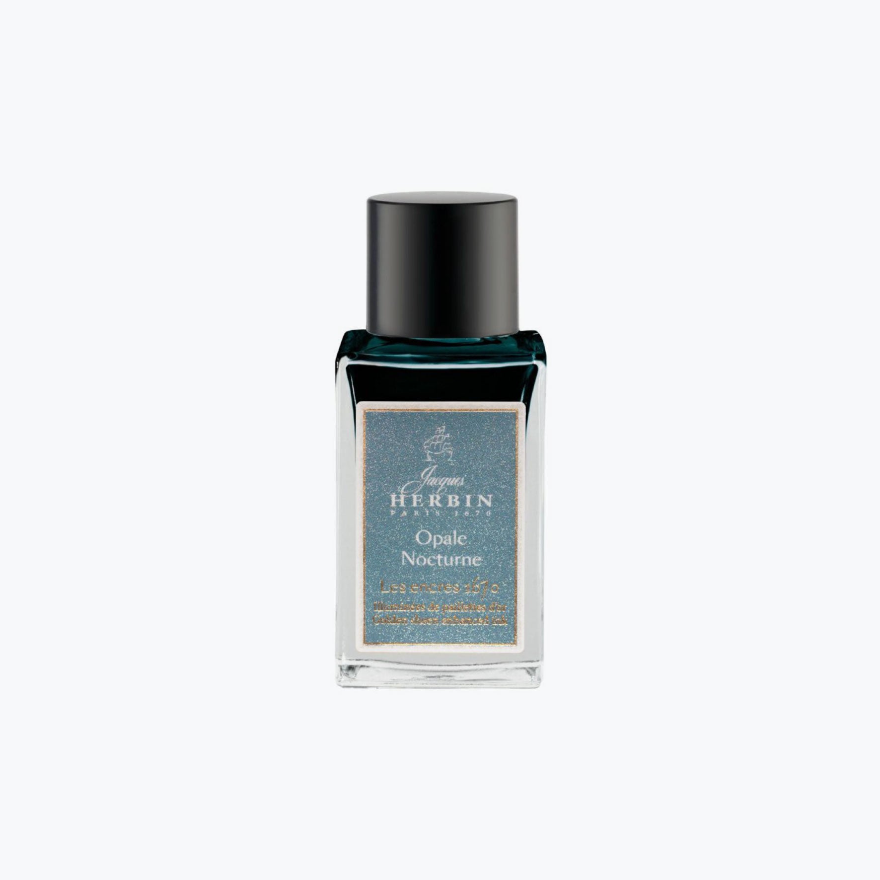 J. Herbin - Fountain Pen Ink - 1670 - 15ml - Opale Nocturne