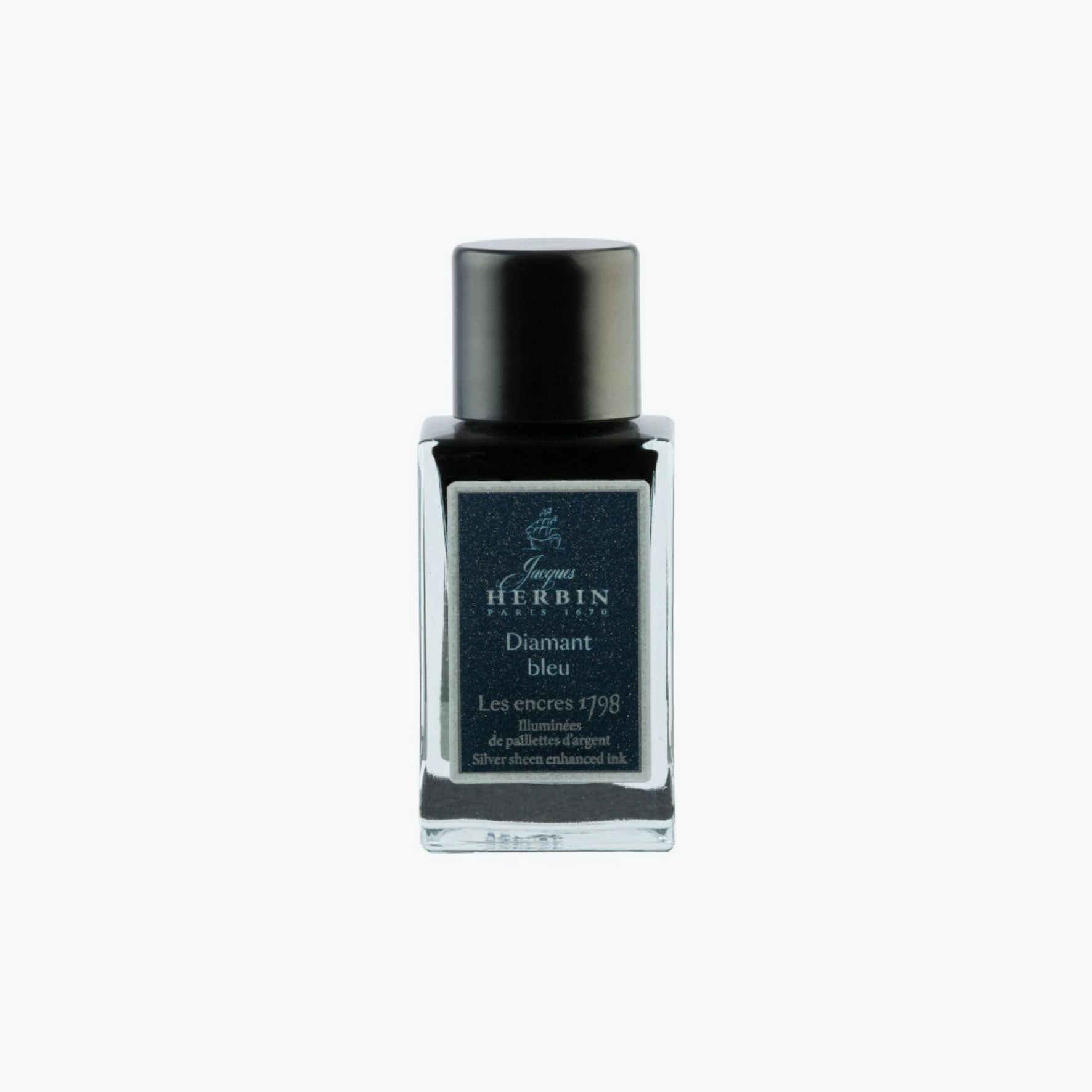 J. Herbin - Fountain Pen Ink - 1798 - 15ml - Diamant Bleu