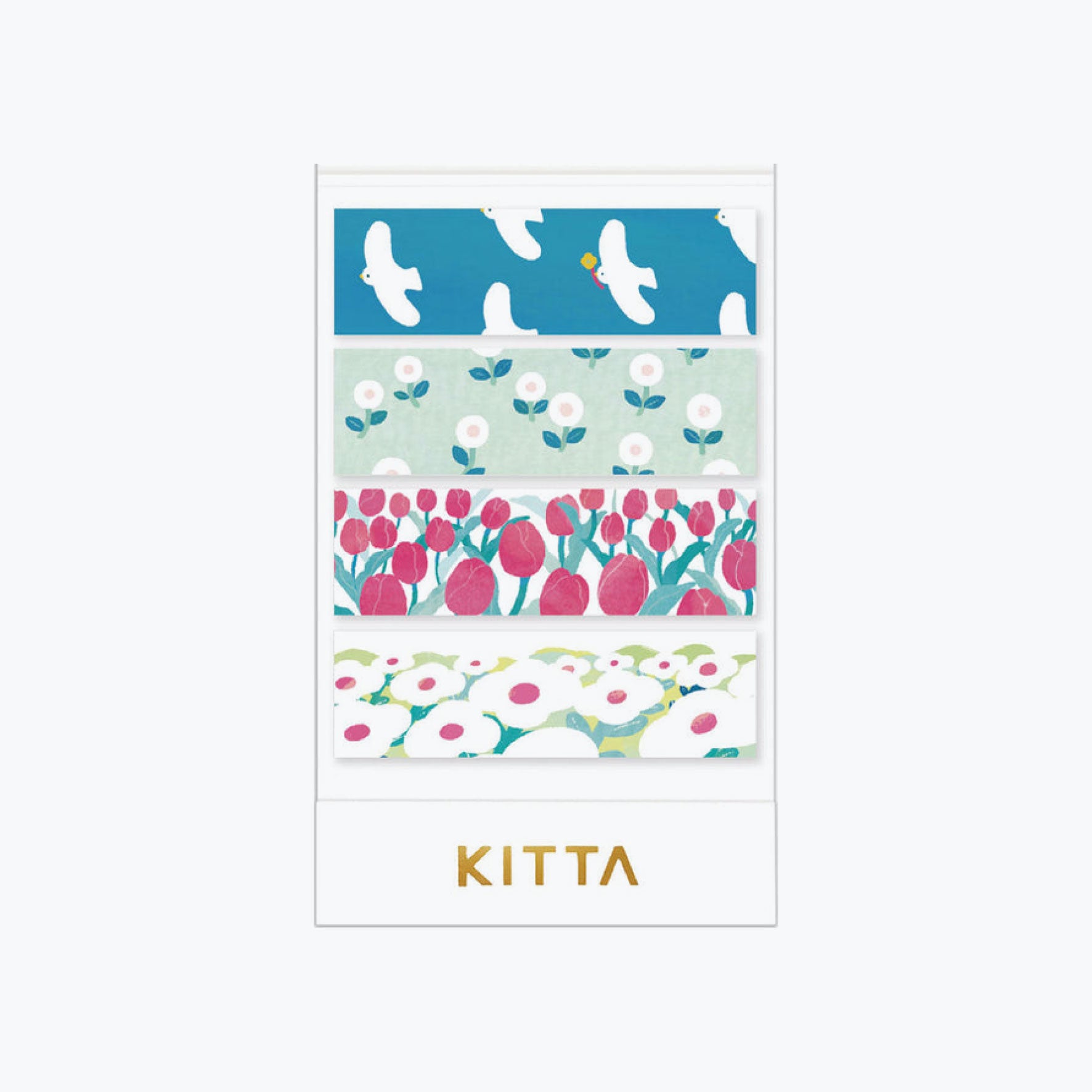 King Jim - Washi Strips - KITTA - Scenery Doves