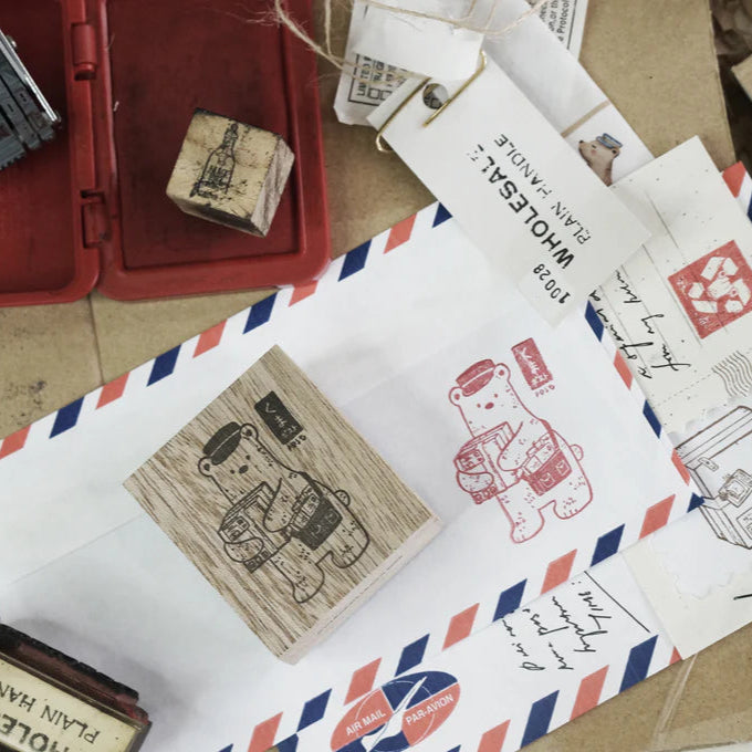 Black Milk Project - Stamp - Kuma Post Bear (Parcel)