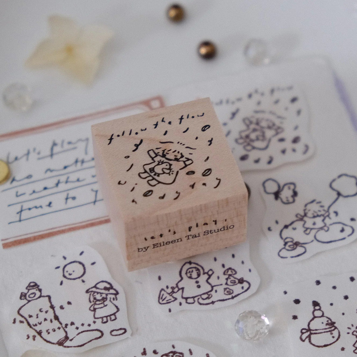 Eileen Tai - Stamp - Let's Play (Windy Day)