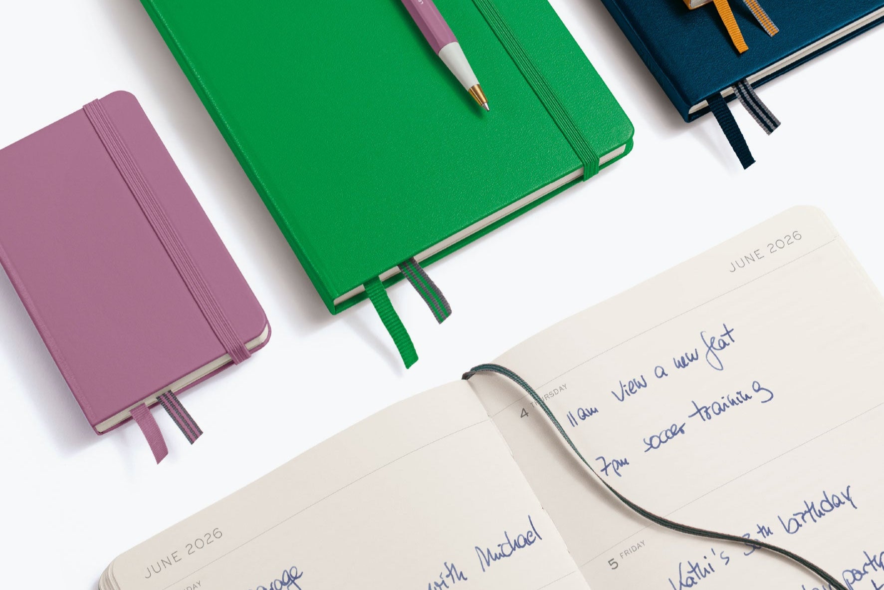 Leuchtturm1917 - 2026 Diary - Weekly Planner - A7 - Forest Green