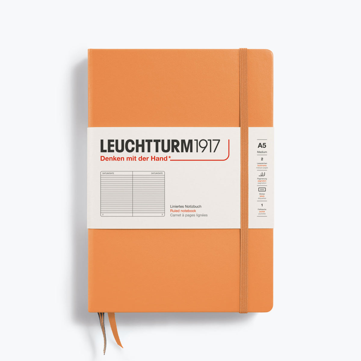 Leuchtturm1917 - Notebook - A5 - Apricot <Outgoing>